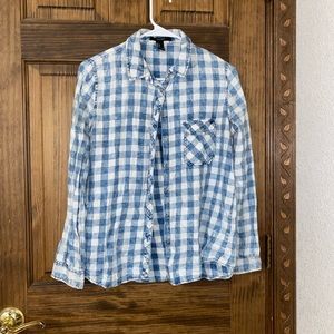 ✨buy 2 get 1 free✨ Forever 21 checkered flannel